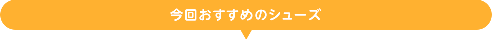 今回おすすめのシューズ