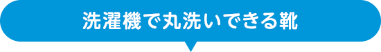 洗濯機で丸洗いできる靴