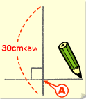 紙に線を引くイメージ